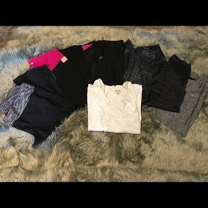 Workout Bundle (6 Leggings + 1 Tee)